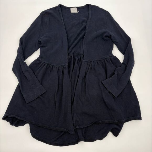 Anthropologie | T. La Navy Women's cardigan Sweater | large - Picture 2 of 7